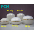 Pearl yellow cap fancy frosted cosmetic jars pp 150g 100g 50g